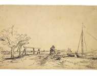 Rembrandt Harmensz. van Rijn The Bridge of Six  - Hermitage